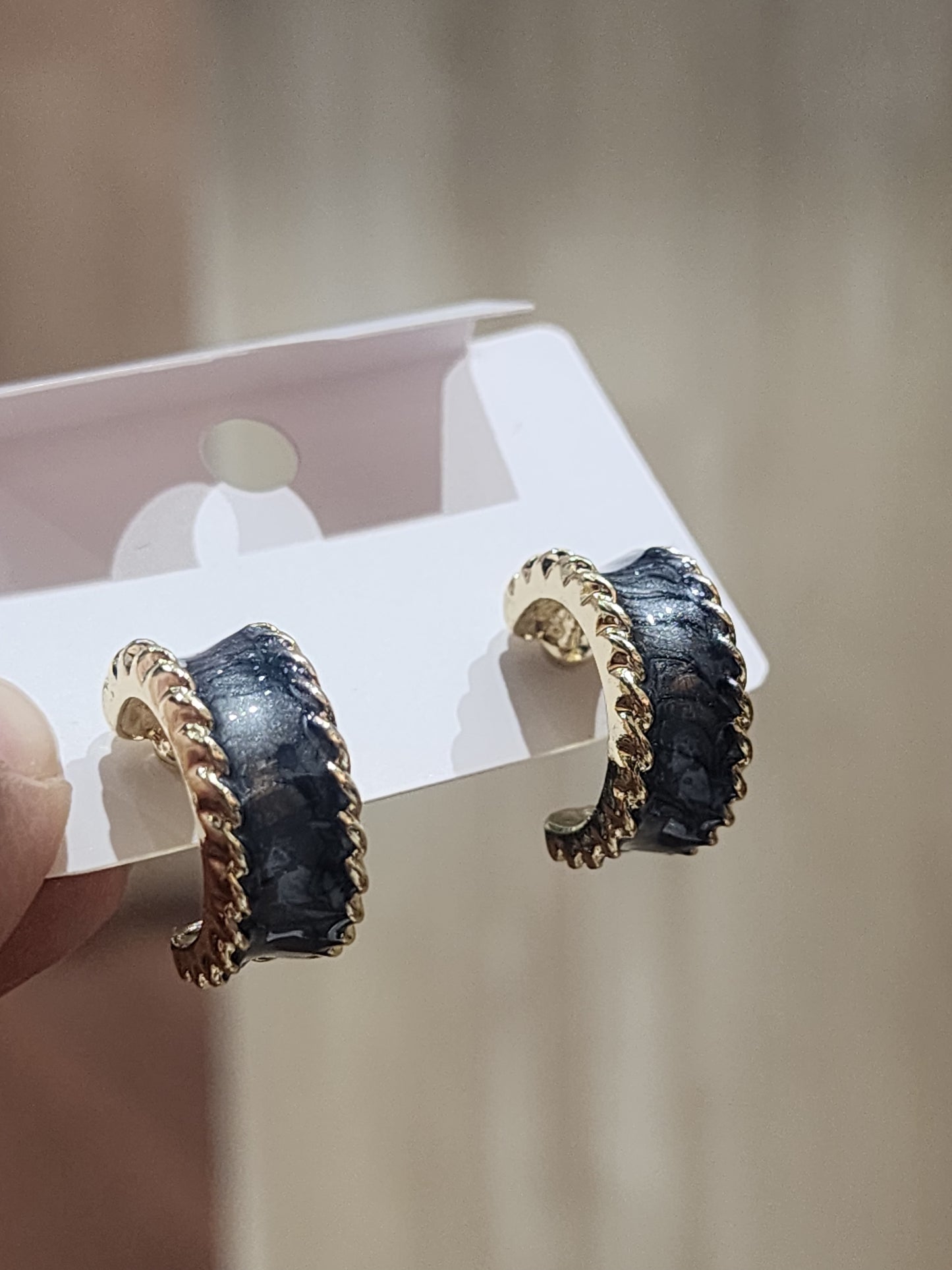 Enamel Hoops Bella