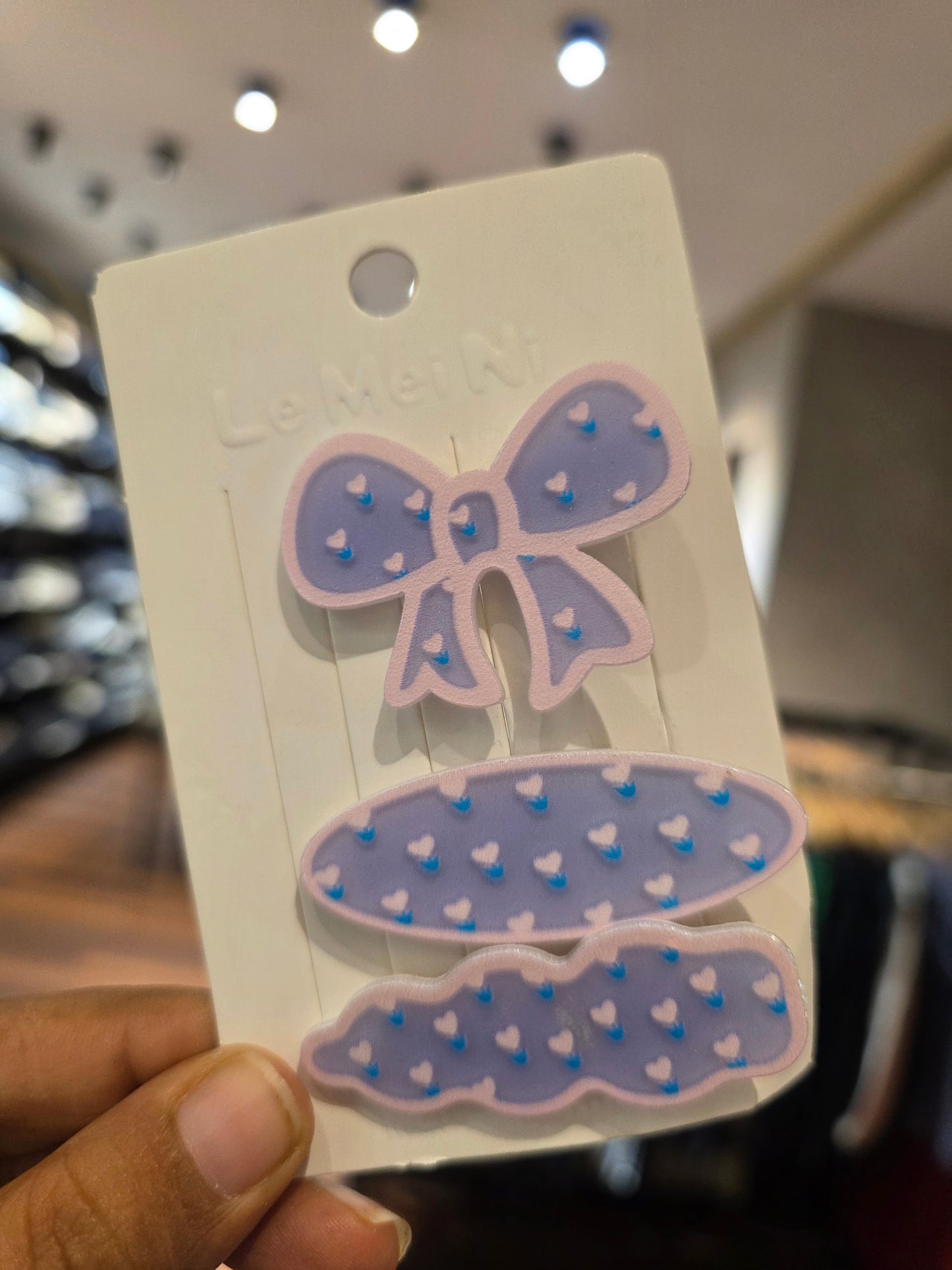 Set of 3 clips