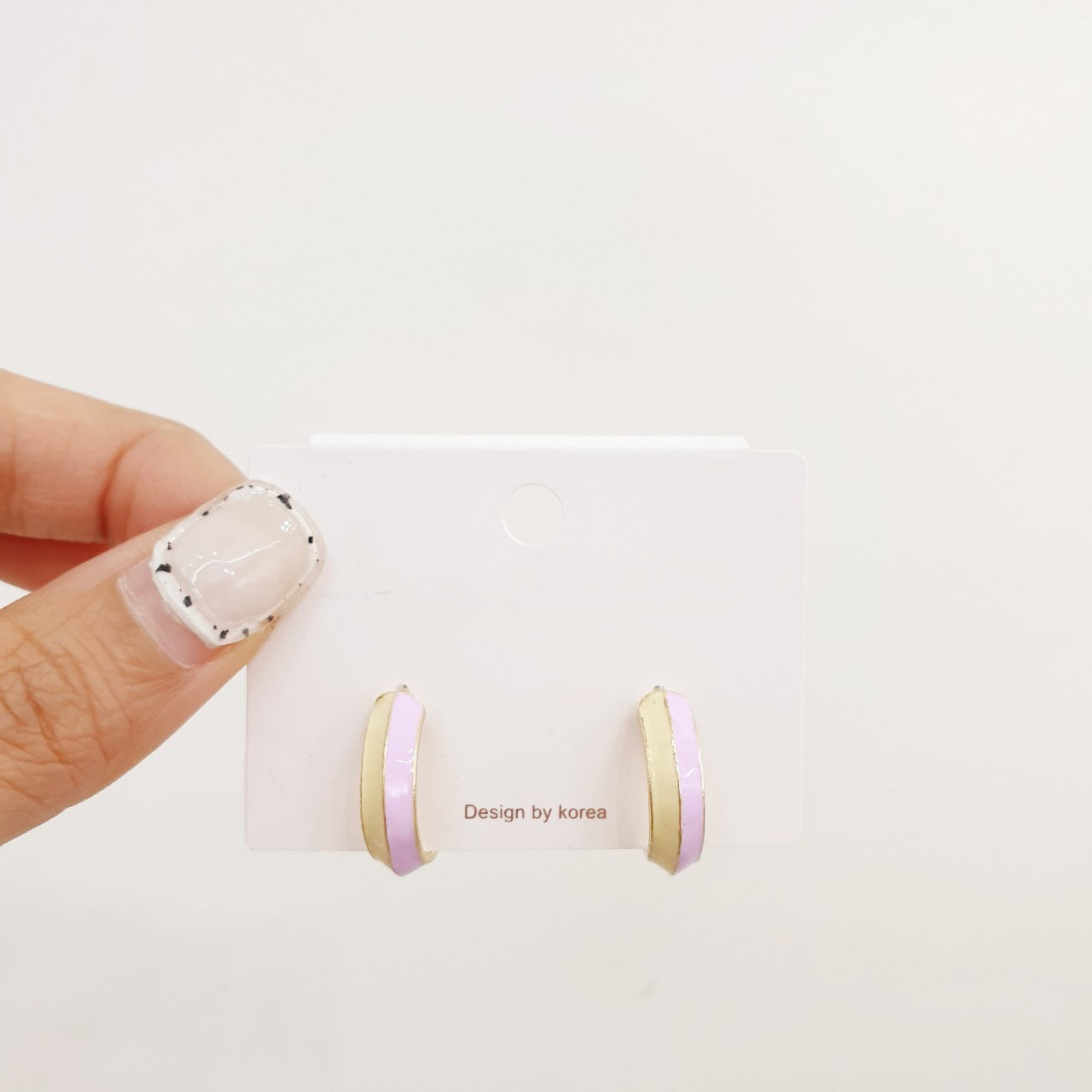 Sp4 Enamel Everyday Essential Hoops