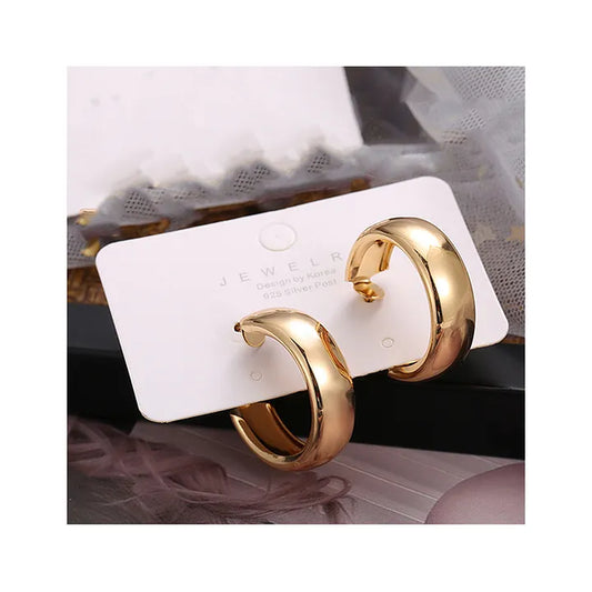 Madhubala Wide Hoop Earrings