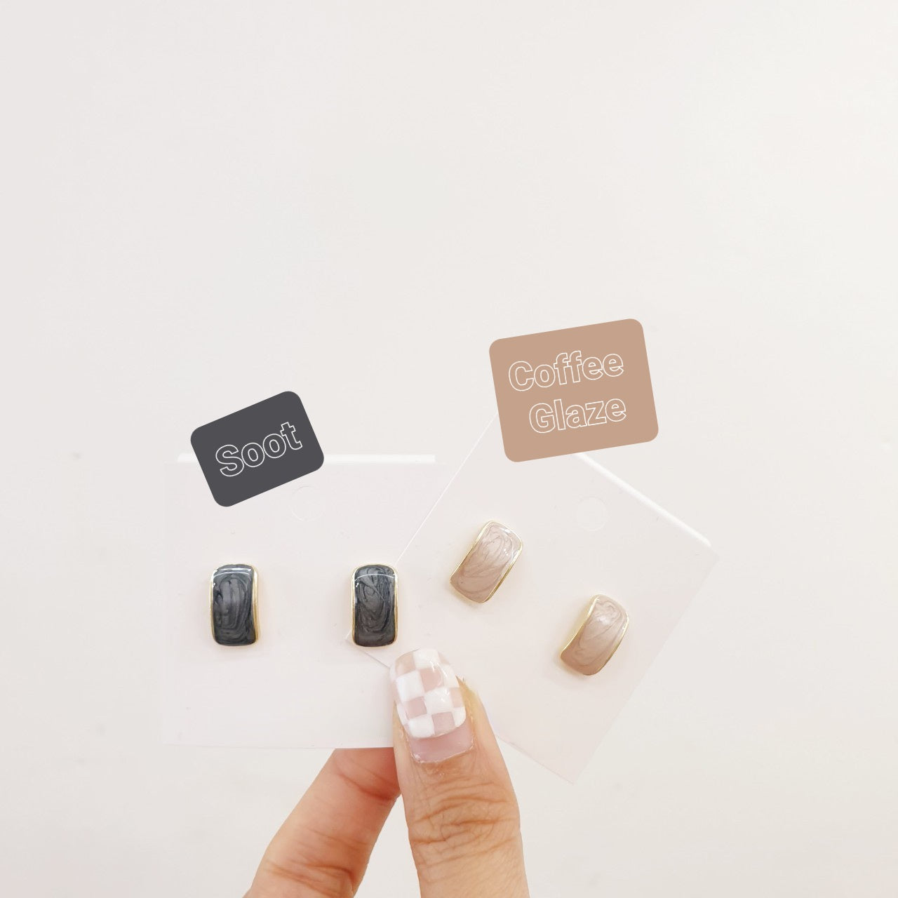 Pastel Enamel Everyday Studs
