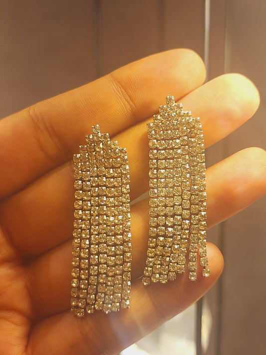 Silver Rhinestone Hangings