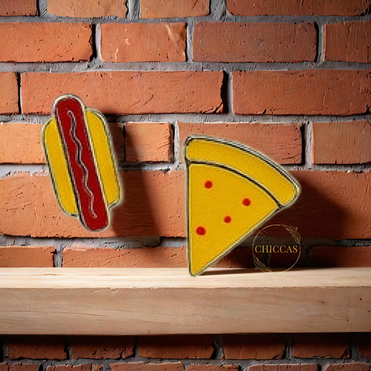 Pizza & Hotdog 🌭 🍕 stud