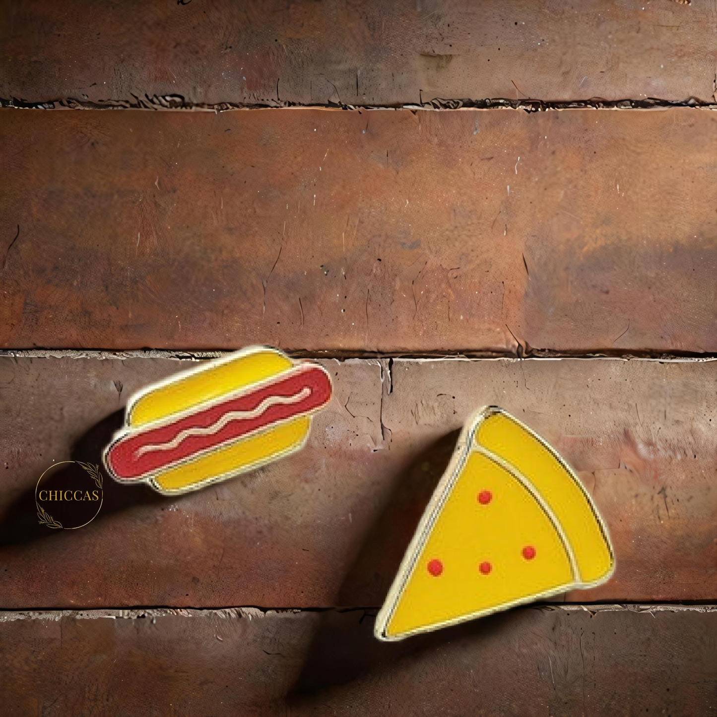 Pizza & Hotdog 🌭 🍕 stud