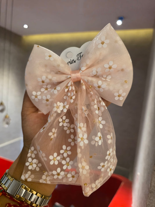 Floral Printed Bows 🎀