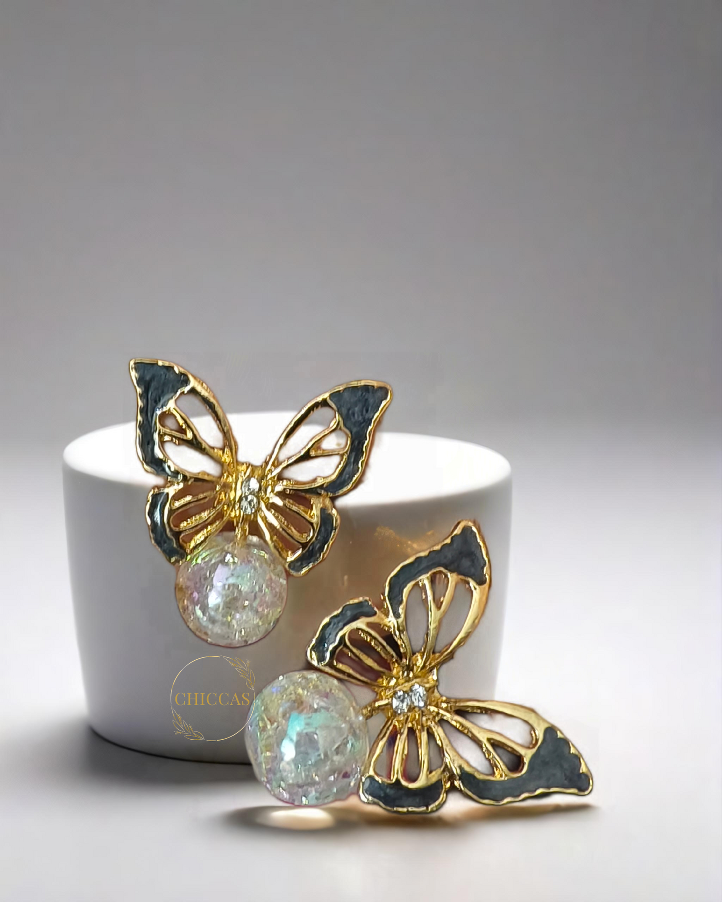 Butterfly Stud